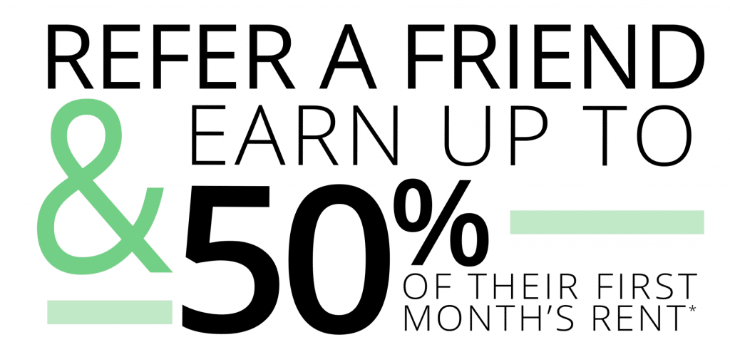 Refer A Friend Promo — Green Desk