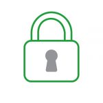 Green Desk Icons_Secure
